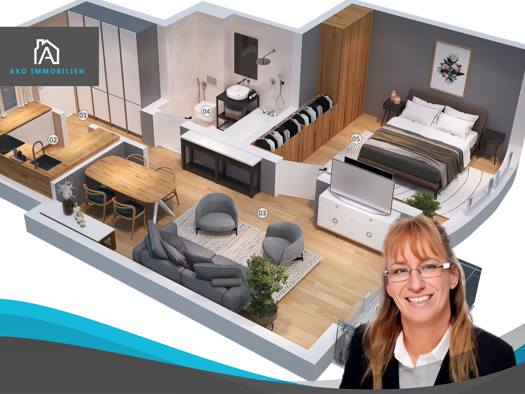 Wohnung zum Kauf provisionsfrei 215.000 € 2 Zimmer 50 m² 1. Geschoss Essenheimer Straße 119 Bretzenheim Mainz 55128