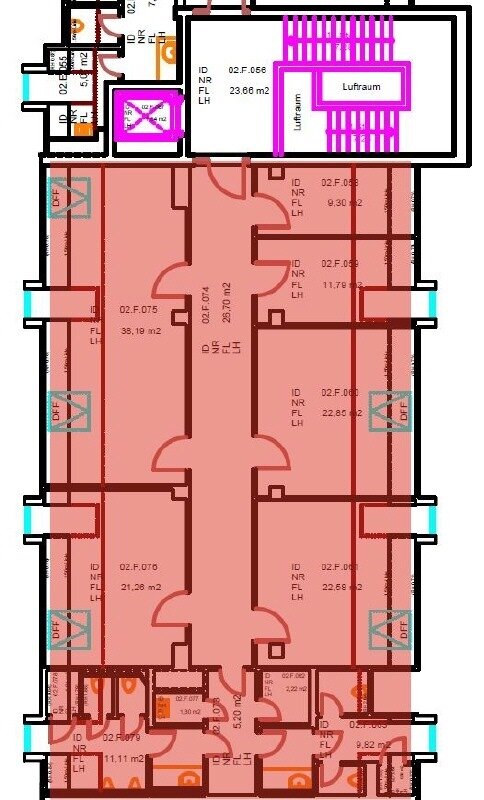 Büro-/Praxisfläche zur Miete 11,50 € 182,3 m²<br/>Bürofläche Flughafen Dresden/Industriegebiet Klotzsche Dresden 01109