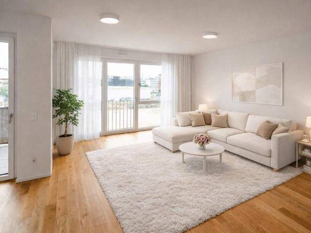 Wohnung zum Kauf - Erstbezug provisionsfrei 633.900 € 3 Zimmer 83,3 m² 4. Geschoss Hildegard-Knef-Straße 99 Heerdt Stadtbezirk 4 40549