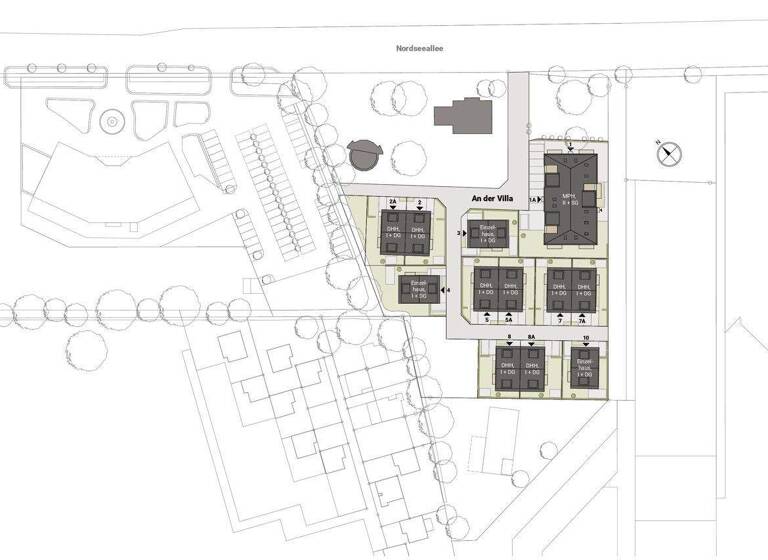 Wohnung zum Kauf - Erstbezug 326.500 € 3 Zimmer 66,4 m² Stollhamm Butjadingen / Tossens 26969