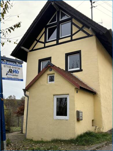 Einfamilienhaus zum Kauf 209.000 € 4 Zimmer 127,6 m² 330 m² Grundstück frei ab sofort Krumbach Sauldorf / Krumbach 88605