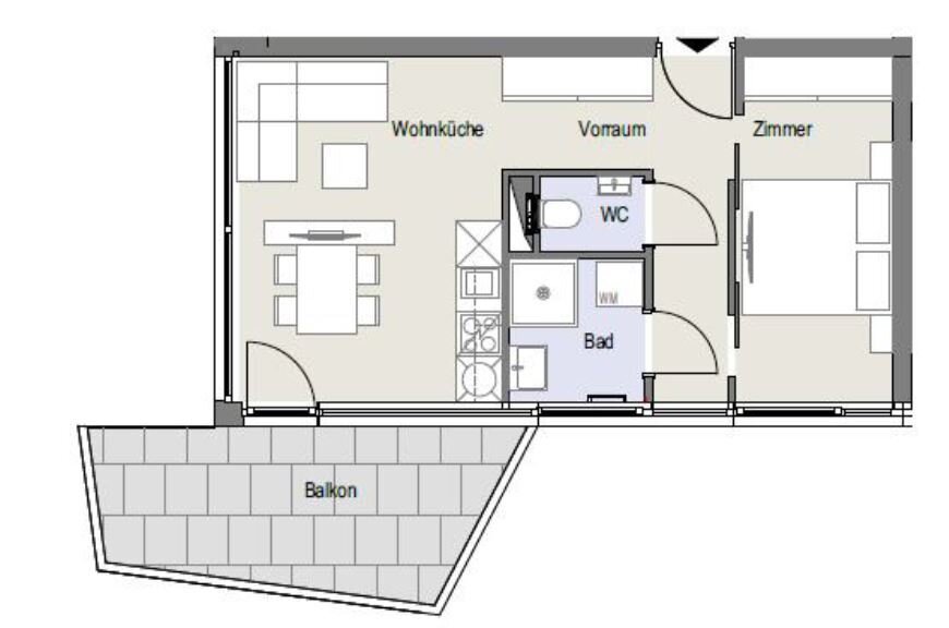 Terrassenwohnung zur Miete 630 € 2 Zimmer 39 m²<br/>Wohnfläche 01.02.2025<br/>Verfügbarkeit Wien 1220