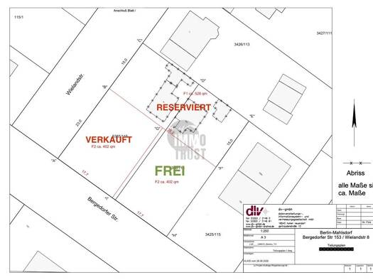 Grundstück zum Kauf 200.000 € 402 m² Grundstück Mahlsdorf Berlin 12623