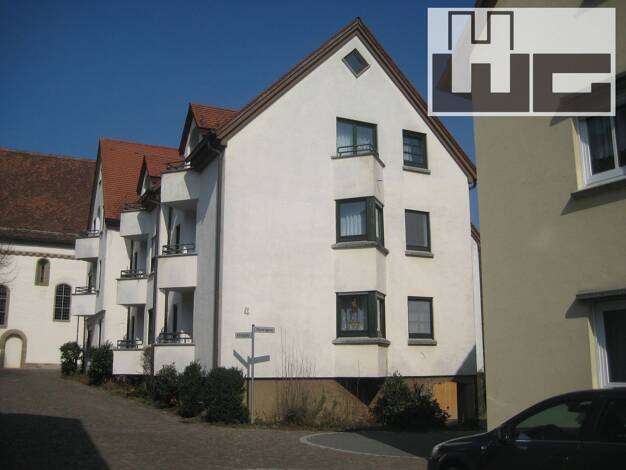 Wohnung zur Miete nur mit Wohnberechtigungsschein 235 € 2 Zimmer 44,3 m² 1. Geschoss frei ab 01.07.2025 Kirchplatz 4 Niederstetten Niederstetten 97996