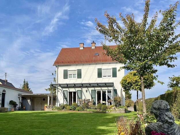 Einfamilienhaus zum Kauf provisionsfrei 889.000 € 6 Zimmer 130 m² 960 m² Grundstück Anhausen Diedorf - Anhausen 86420