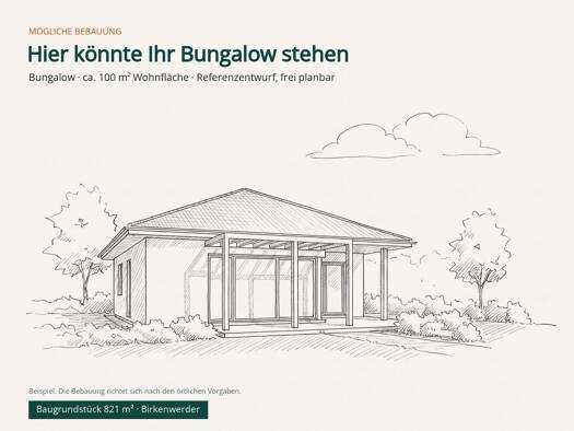 Grundstück zum Kauf 225.000 € 821 m² Grundstück Birkenwerder 16547