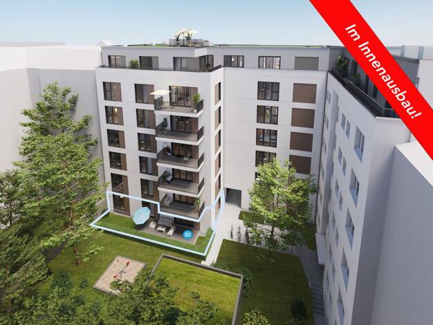 Wohnung zum Kauf - Neubau provisionsfrei 755.000 € 3 Zimmer 80 m² EG Nehringstraße 13 a /13 b Charlottenburg Berlin 14059