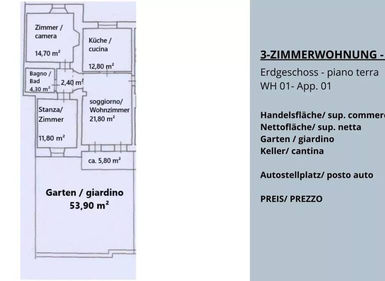 Studio zum Kauf 439.000 € 3 Zimmer 90 m² Jenesien 39050
