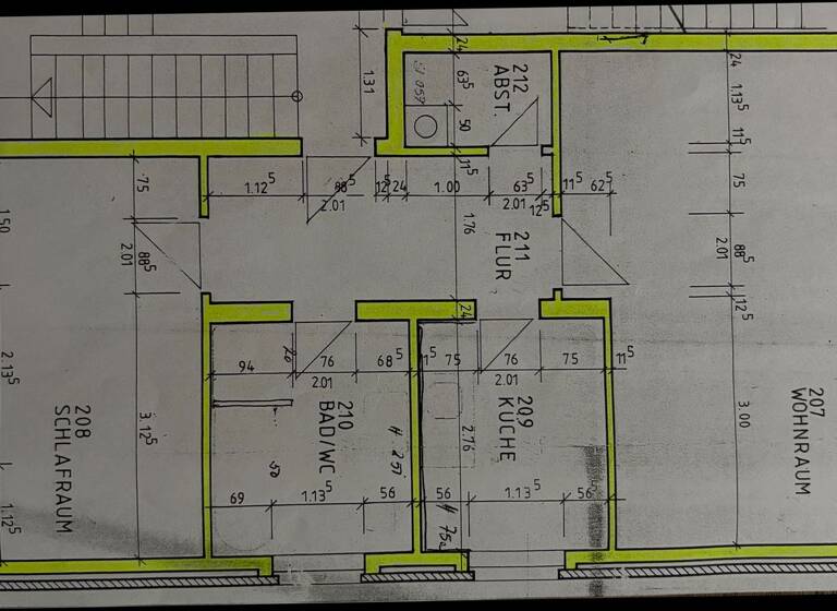 Wohnung zur Miete 380 € 2 Zimmer 63 m² Geschoss 1/2 frei ab 01.06.2026 Höxter 37671