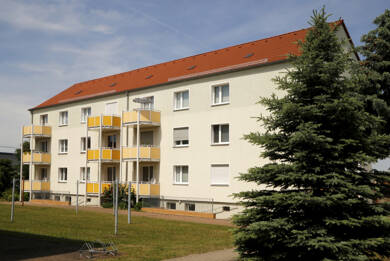Wohnung zur Miete 454 € 3 Zimmer 60,5 m² EG Am Steinkreuz 14 Mücheln Mücheln 06249