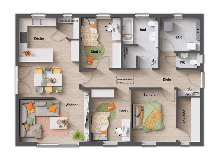 Einfamilienhaus zum Kauf provisionsfrei 330.000 € 4 Zimmer 110 m² 985 m² Grundstück Freiwalde 15910