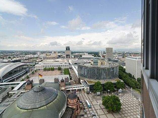 Bürofläche zur Miete provisionsfrei 509 € 4 m² Bürofläche Messeturm Westend-Süd Frankfurt am Main 60308