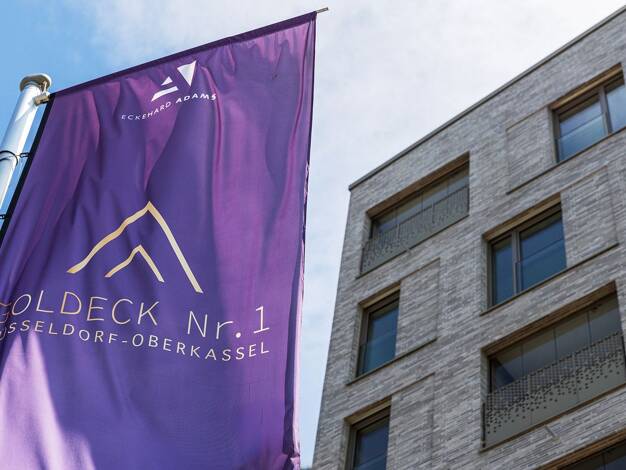 Wohnung zum Kauf - Erstbezug provisionsfrei 966.800 € 4 Zimmer 112 m² 1. Geschoss Stadtmitte Düsseldorf / Oberkassel 40545