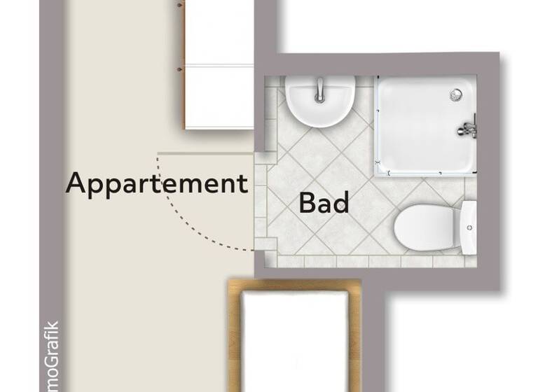 Studio zum Kauf 122.000 € 1 Zimmer 18,4 m²<br/>Wohnfläche Fischerdorf Deggendorf 94469