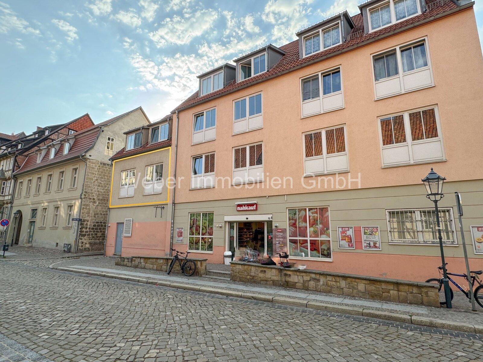 Wohnung zur Miete 420 € 3 Zimmer 57 m²<br/>Wohnfläche 1.<br/>Geschoss ab sofort<br/>Verfügbarkeit Dippeplatz 4 Quedlinburg Quedlinburg 06484