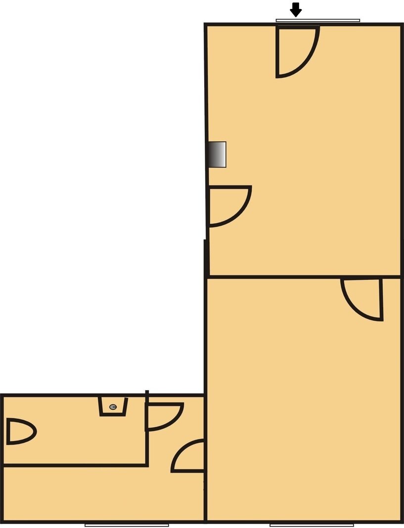 Bürogebäude zur Miete 6 € 2 Zimmer 37,7 m²<br/>Bürofläche Augustusburger Str. 21 Zentrum 012 Chemnitz 09111