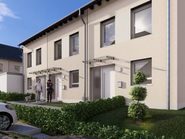Reihenendhaus zum Kauf - Erstbezug provisionsfrei 344.900 € 4,5 Zimmer 98 m² 344 m² Grundstück Dellingerstraße - Aldingen Aldingen 78554