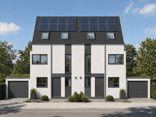 Doppelhaushälfte zum Kauf - Erstbezug 589.500 € 5 Zimmer 135 m² 290 m² Grundstück Gau-Odernheim Gau-Odernheim 55239