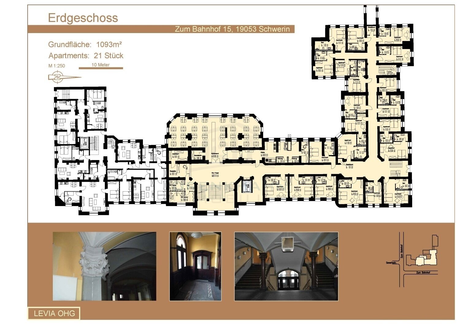 Büro-/Praxisfläche zur Miete provisionsfrei 2.080 € 160 m²<br/>Bürofläche Paulsstadt Schwerin 19053