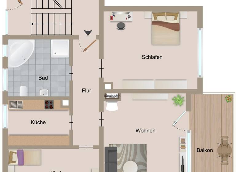 Wohnung zum Kauf 275.000 € 3 Zimmer 69,3 m² Weil der Stadt 71263
