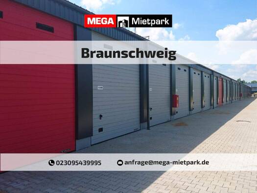 Lagerhalle zur Miete provisionsfrei 155 € 26 m² Lagerfläche teilbar von 26 m² bis 104 m² Marienberger 5r Gartenstadt Braunschweig 38122
