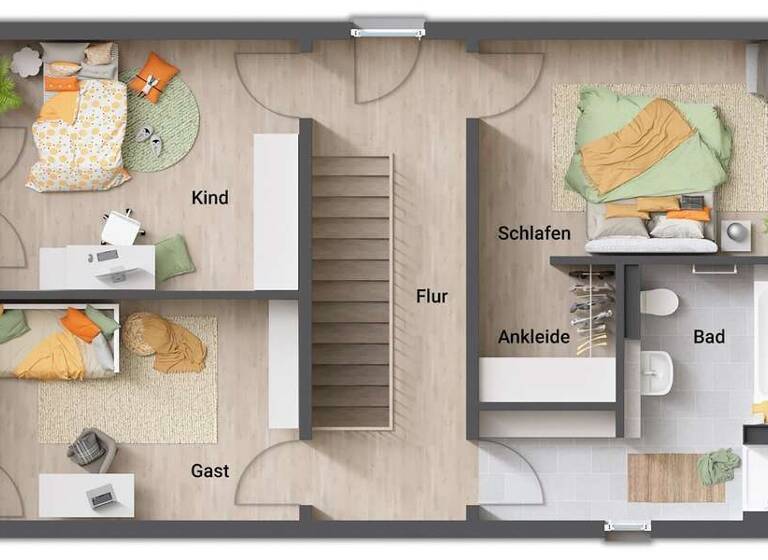 Haus zum Kauf provisionsfrei 434.365 € 4 Zimmer 141 m² 637 m² Grundstück Osburg 54317