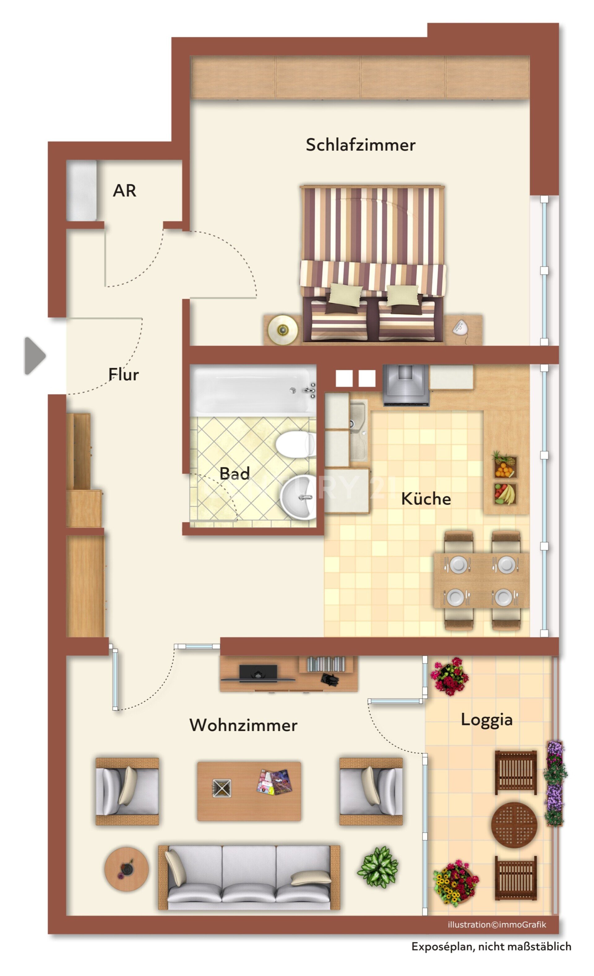 Wohnung zum Kauf 59.000 € 2 Zimmer 63 m²<br/>Wohnfläche ab sofort<br/>Verfügbarkeit Pantringshof Herne 44628