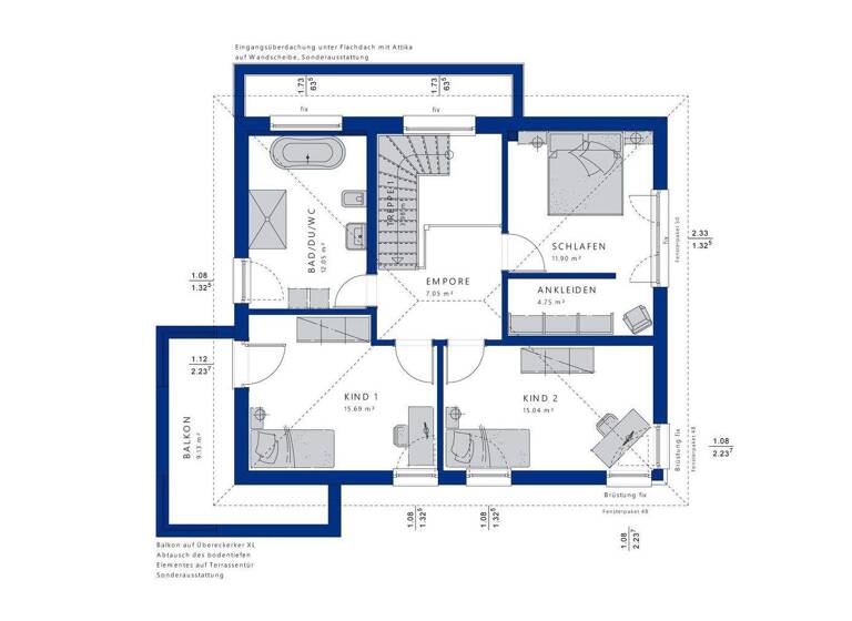 Einfamilienhaus zum Kauf 1.641.944 € 5 Zimmer 155 m² 808 m² Grundstück Eberstadt Darmstadt 64297