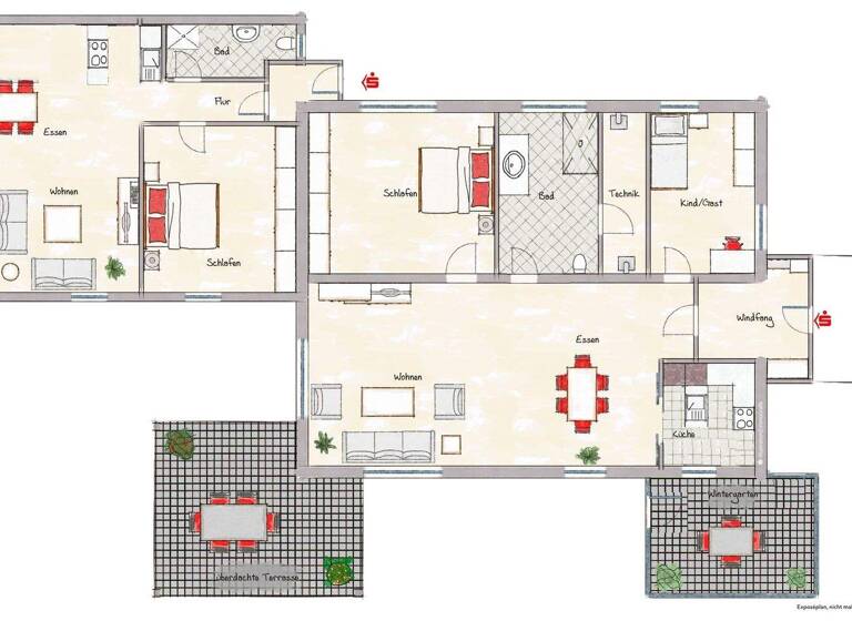 Bungalow zum Kauf 575.000 € 5 Zimmer 170 m² 822 m² Grundstück frei ab sofort Sennfeld 97526