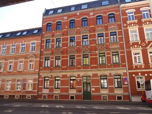 Wohnung zur Miete 245 € 1 Zimmer 35 m² frei ab sofort Bosestraße 44 Innenstadt Zwickau 08056