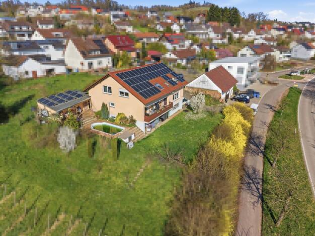 Mehrfamilienhaus zum Kauf 750.000 € 9 Zimmer 220 m² 1.200 m² Grundstück Tiefenbach Östringen 76684