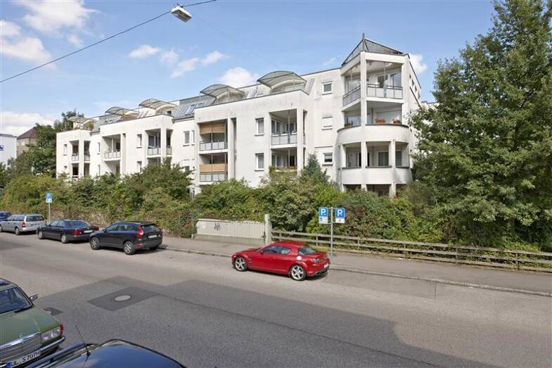 Wohnung zur Miete nur mit Wohnberechtigungsschein 423 € 2 Zimmer 54,3 m² Dachgeschoss frei ab 29.06.2025 Magirushof 2 Donaubastion Ulm 89077