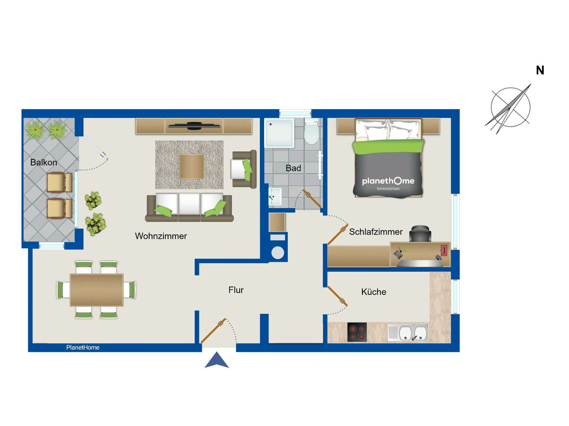 Wohnung zur Miete 900 € 2 Zimmer 66,1 m²<br/>Wohnfläche 1.<br/>Geschoss 15.02.2025<br/>Verfügbarkeit Lichterfelde Berlin 12207