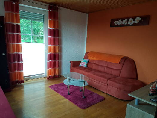 Terrassenwohnung zur Miete 490 € 2 Zimmer 60 m² Geschoss EG/3 frei ab sofort Burgtreswitz Moosbach 92709