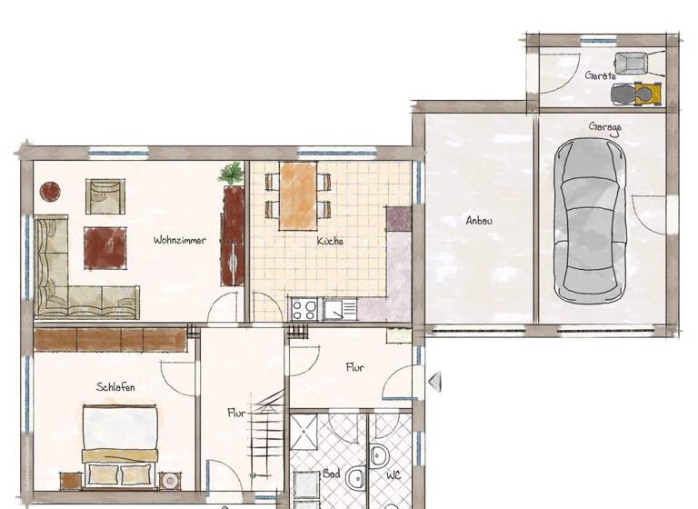 Einfamilienhaus zum Kauf 179.000 € 5 Zimmer 120 m² 547 m² Grundstück Neermoor Moormerland 26802