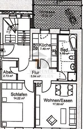 Wohnung zur Miete 325 € 2 Zimmer 51,7 m²<br/>Wohnfläche EG<br/>Geschoss ab sofort<br/>Verfügbarkeit Nordstraße 3 Debschwitz 2 Gera 07548