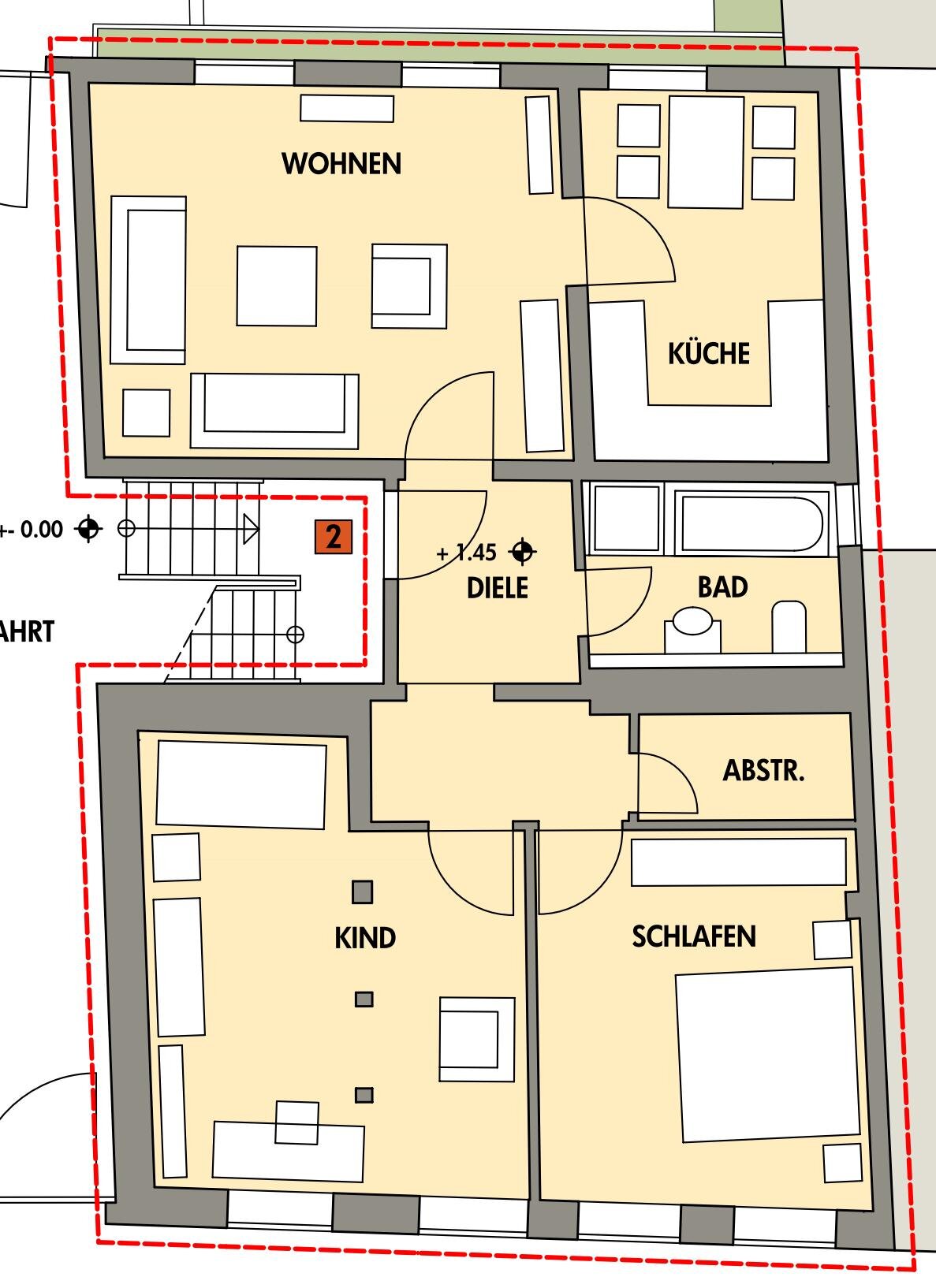 Wohnung zur Miete 440 € 3 Zimmer 78,2 m²<br/>Wohnfläche 1.<br/>Geschoss ab sofort<br/>Verfügbarkeit Pölle Quedlinburg Quedlinburg 06484