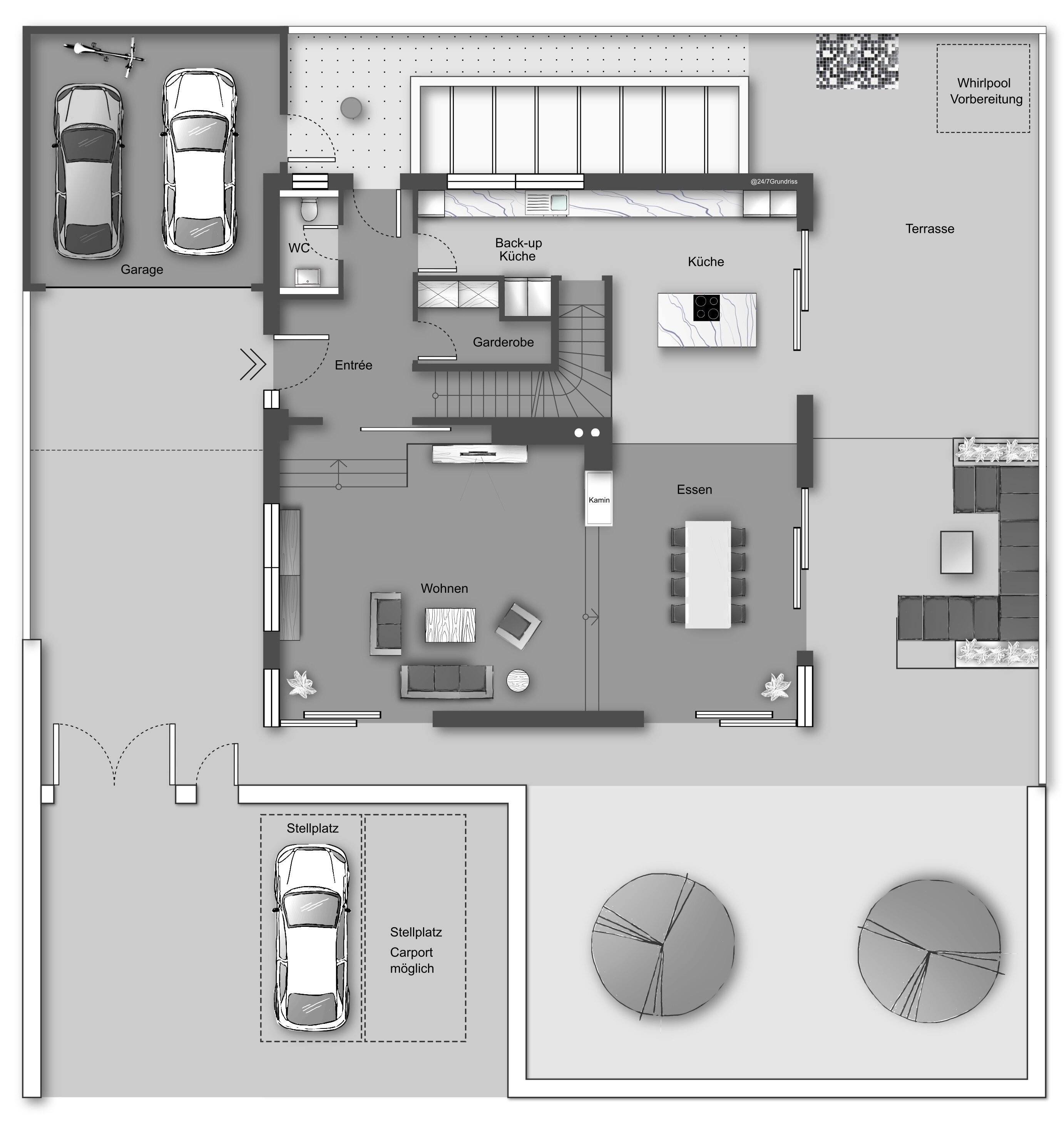 Haus zum Kauf 7 Zimmer 427 m²<br/>Wohnfläche 519 m²<br/>Grundstück Kempfenhausen Berg 82335