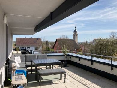 Penthouse zum Kauf 3,5 Zimmer 138 m² 3. Geschoss Estenfeld Estenfeld 97230