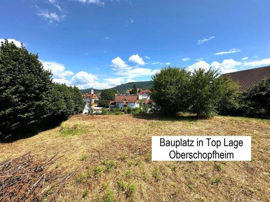 Grundstück zum Kauf 197.500 € 500 m² Grundstück Beethovenstraße 9 Oberschopfheim Friesenheim 77948
