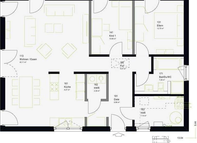 Einfamilienhaus zum Kauf provisionsfrei 302.700 € 5 Zimmer 103 m² 438 m² Grundstück Wiehlmünden Engelskirchen 51766