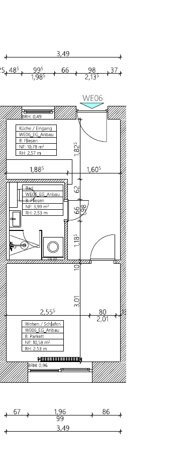 Studio zur Miete 400 € 1 Zimmer 25 m²<br/>Wohnfläche EG<br/>Geschoss Kampenwandstr. 13 Rosenheim 83026