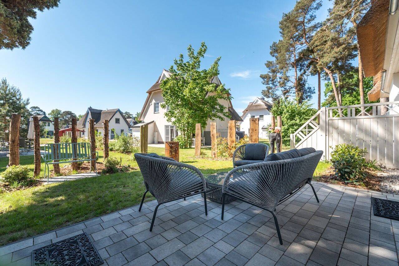 Immobilie in Zirchow - Doppelhaus: Urlaubsgenuß unter Reet auf Usedom - Bild 3