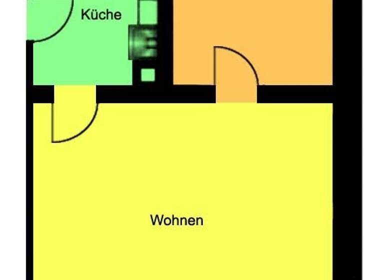 Wohnung zur Miete 200 € 2 Zimmer 38 m² frei ab 01.08.2026 Roßwein 04741