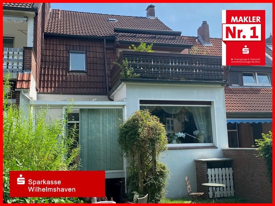 Reihenmittelhaus zum Kauf 249.000 € 5 Zimmer 137,9 m²<br/>Wohnfläche 275 m²<br/>Grundstück ab sofort<br/>Verfügbarkeit Bant Wilhelmshaven 26382