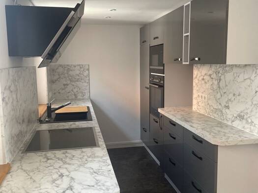 Wohnung zur Miete 740 € 3 Zimmer 82 m² 1. Geschoss frei ab sofort Wolgast Wolgast 17438