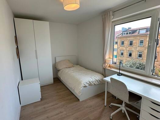 WG-Zimmer zur Miete 470 € 10 m² frei ab 01.10.2026 Maxfeld Altstadt und engere Innenstadt 90409