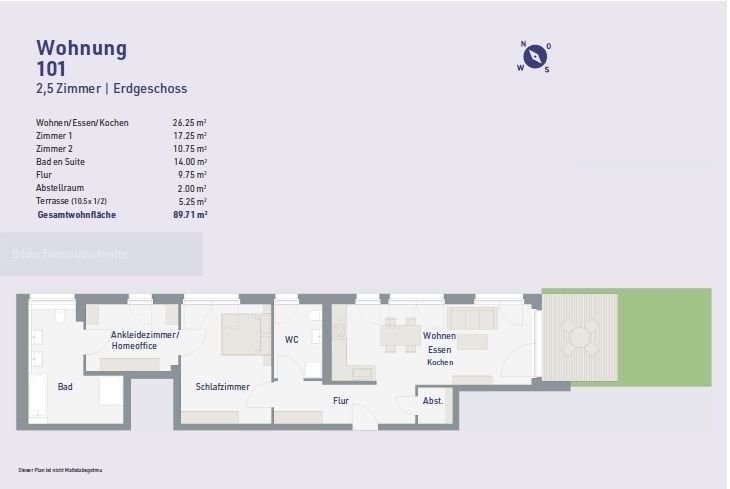 Wohnung zum Kauf provisionsfrei 495.000 € 2,5 Zimmer 89,7 m²<br/>Wohnfläche EG<br/>Geschoss ab sofort<br/>Verfügbarkeit Wolfenweiler Schallstadt 79227