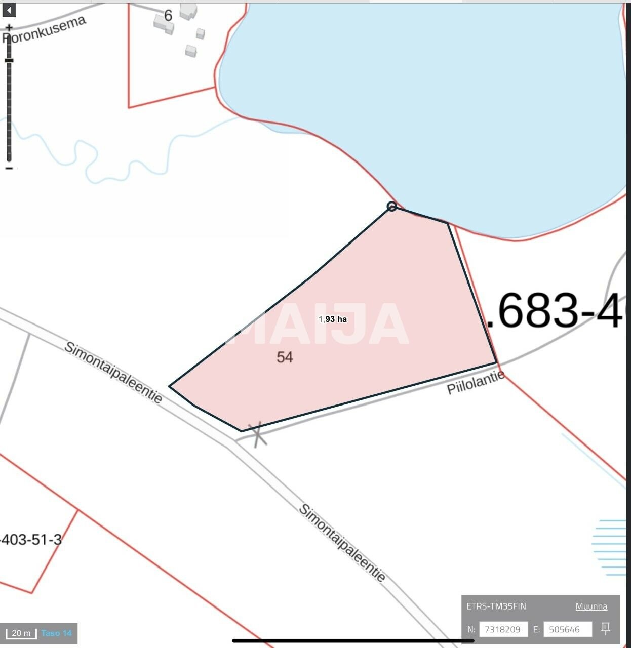 Freizeitgrundstück zum Kauf 69.000 € 19.000 m²<br/>Grundstück Ranua 97700