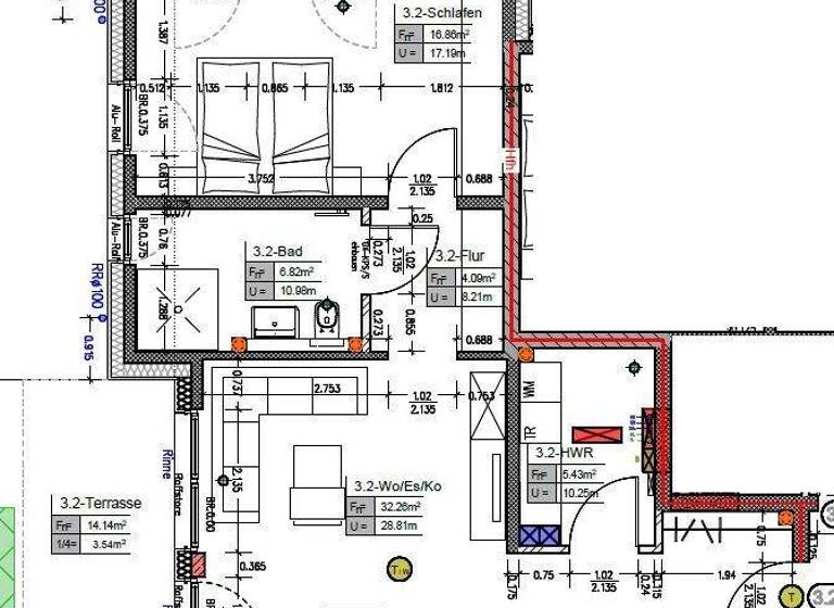 Wohnung zur Miete - Erstbezug 895 € 2 Zimmer 69 m² frei ab 01.08.2026 Geldern 47608